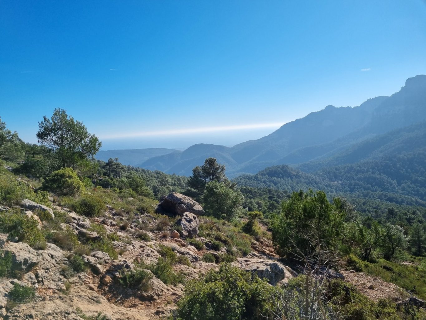 Wanderrouten in den Sierras